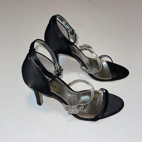 WORTHINGTON BLACK SANDALS SIZE 7.5 - Picture 3 of 5